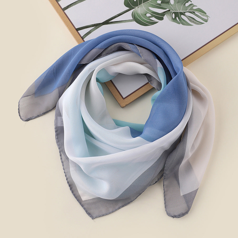 Wholesale Leopard print large square scarf