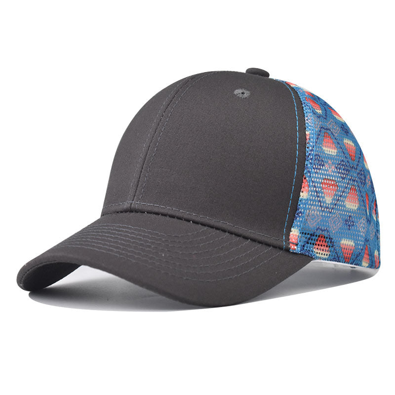 Wholesale Gradient color baseball cap with hard lining hat