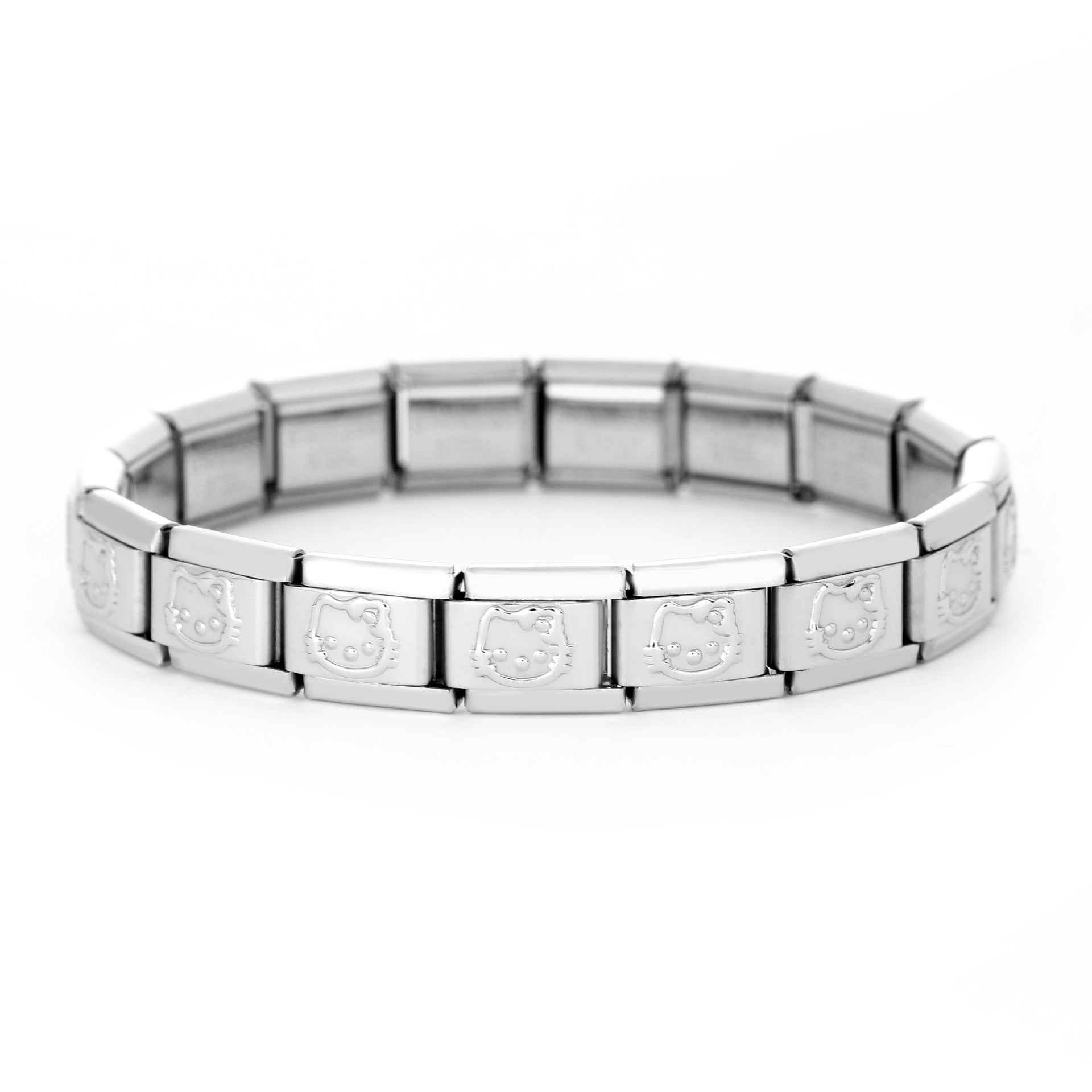 Wholesale Italian Charm Bracelet 9mm DIY Spliced Removable Stainless Steel Cute Animal Composable Bracelet ACC-BT-XY024