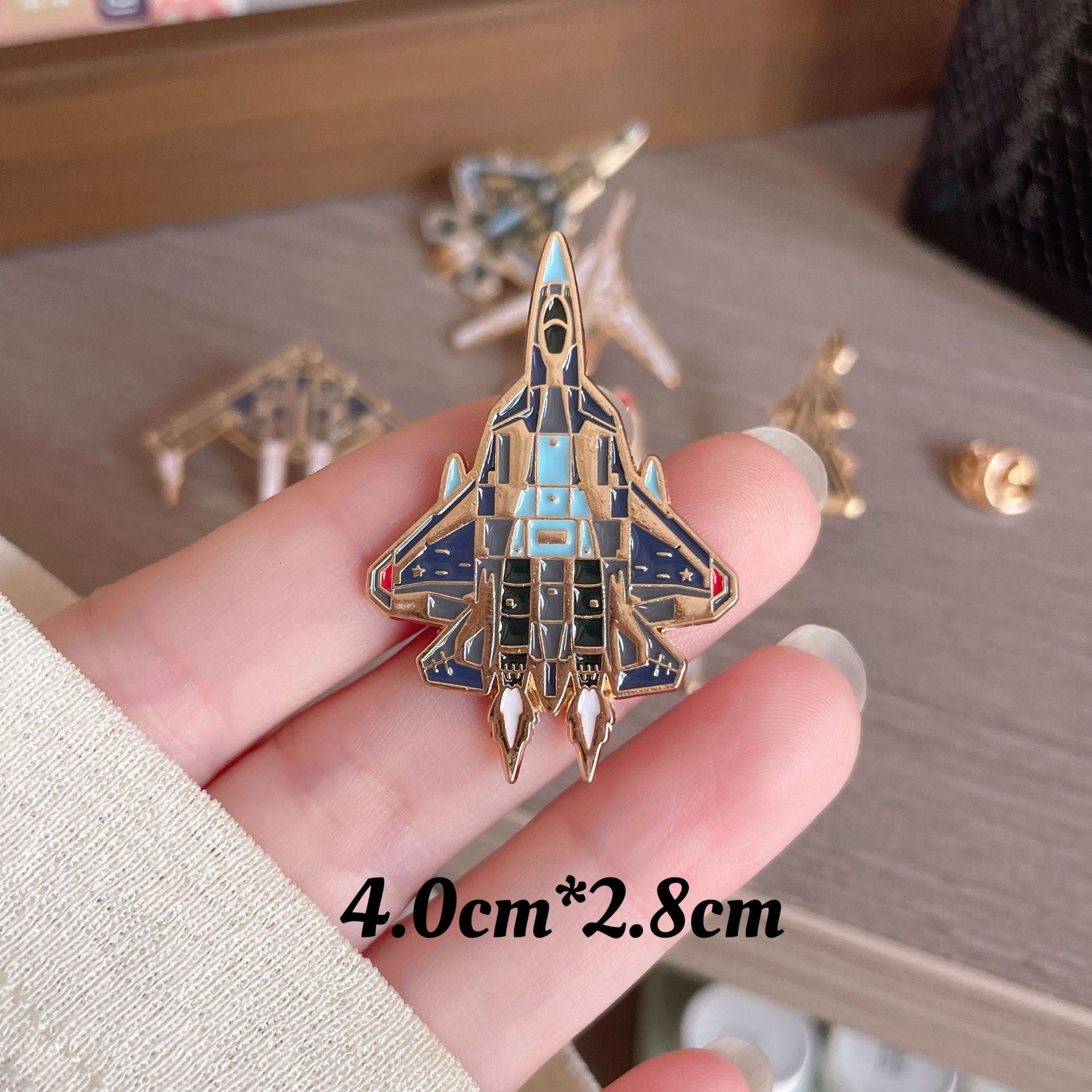 Wholesale Zhuhai Air Show aircraft Brooch
