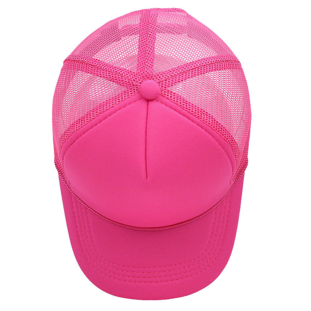 Wholesale DIY Blank Solid Color String Trucker Hat Printed Embroidery Baseball Cap ACC-HT-HaiPu005