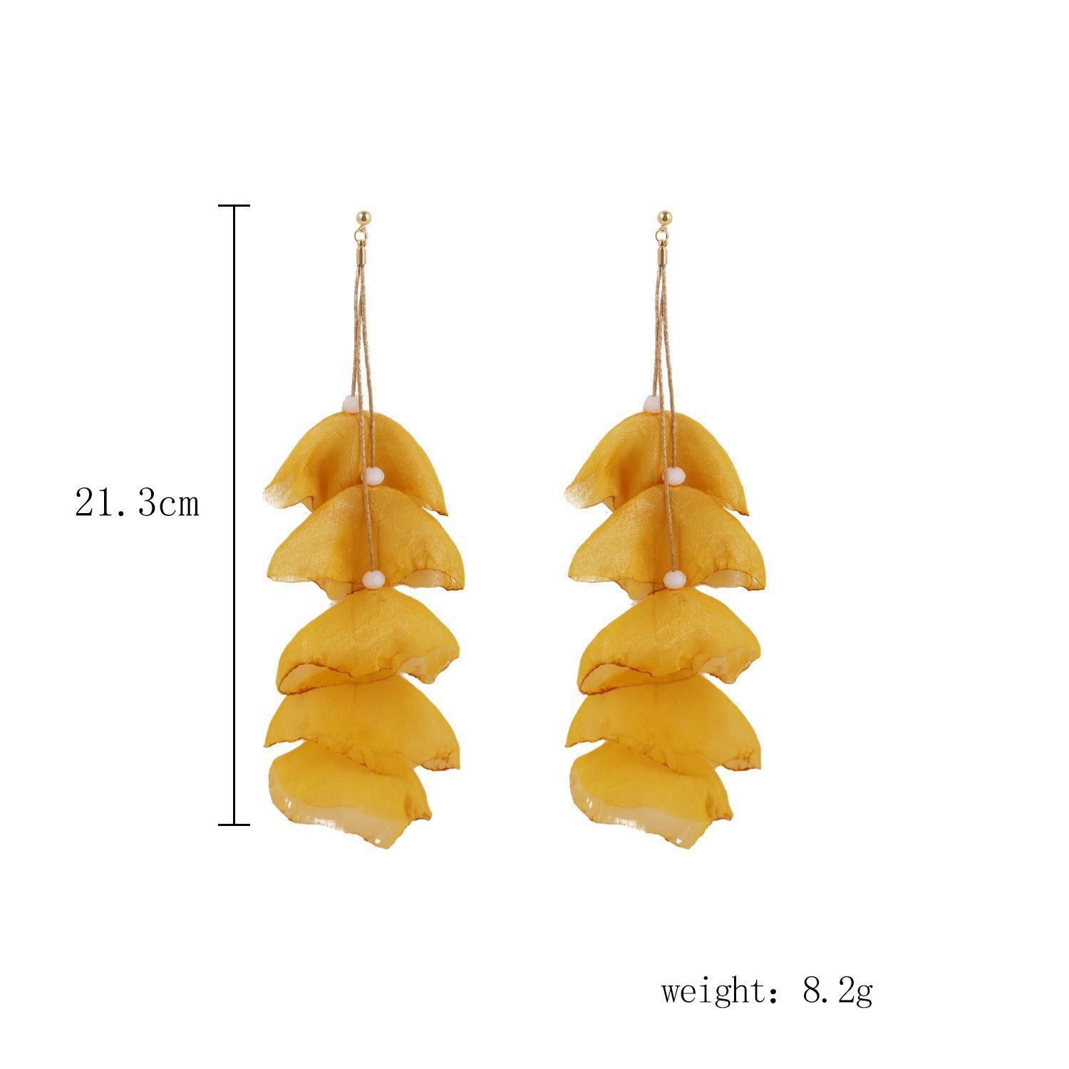 Wholesale Flower Tassel Earrings Personalized Earrings Flower Tassel Earrings