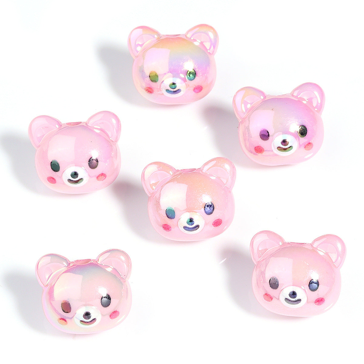 Wholesale 10pcs  Cartoon Cute Focal Beads DIY Bead Accessories