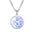 Wholesale Twelve constellation simple alloy pendant necklace