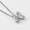Wholesale Titanium Steel  balloon bubble letter pendant female necklace