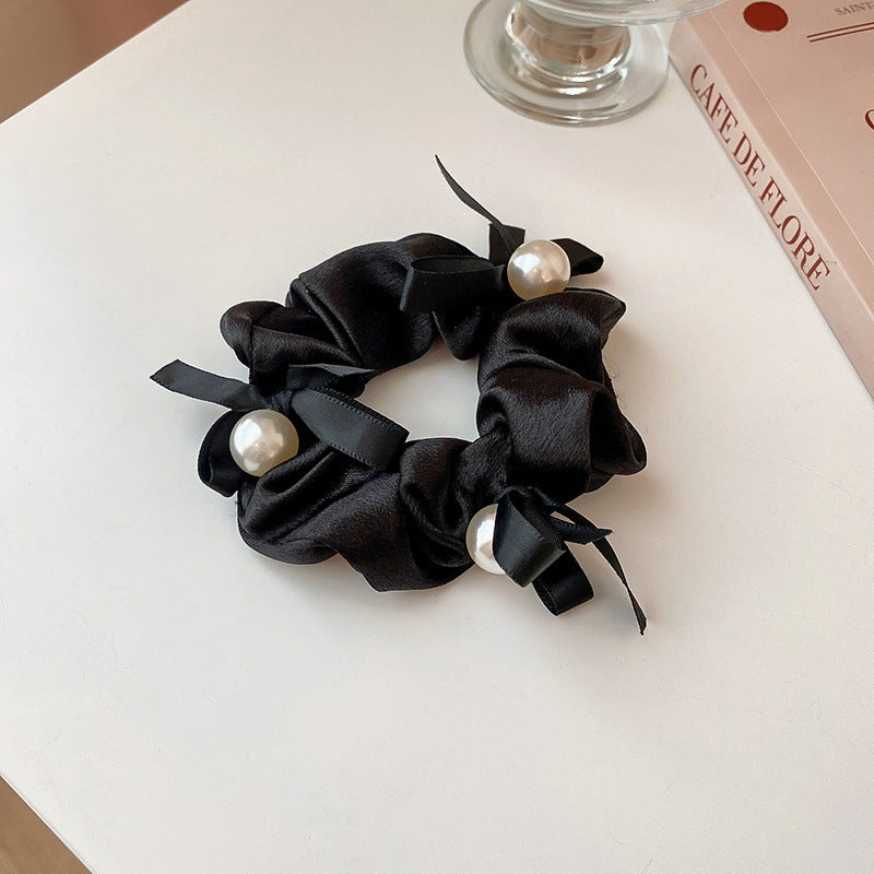 Wholesale Pearl Bow Hair Tie