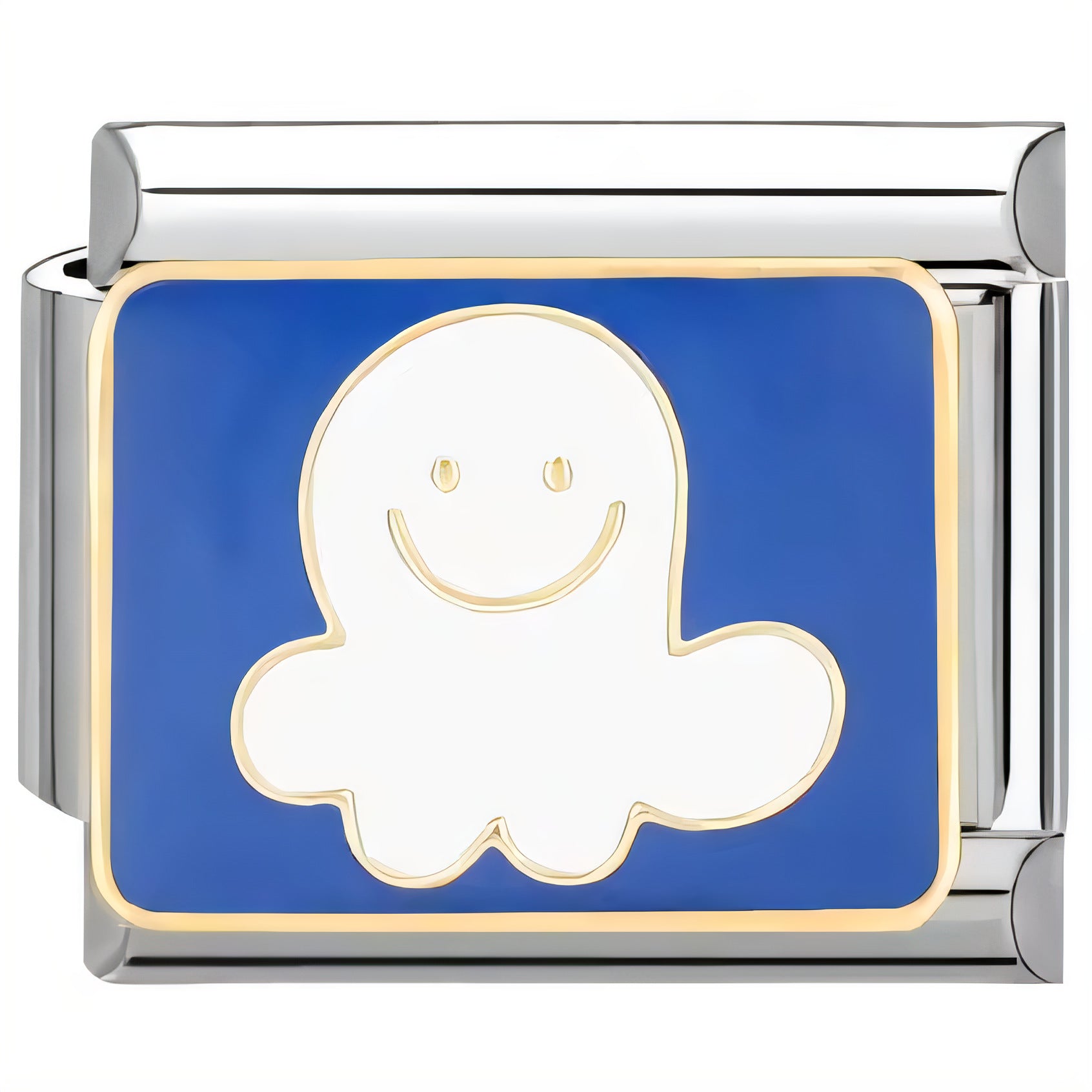 Wholesale Italian Charm Bracelet 9mm DIY Splicing Cute Cartoon Stainless Steel Composable Bracelet