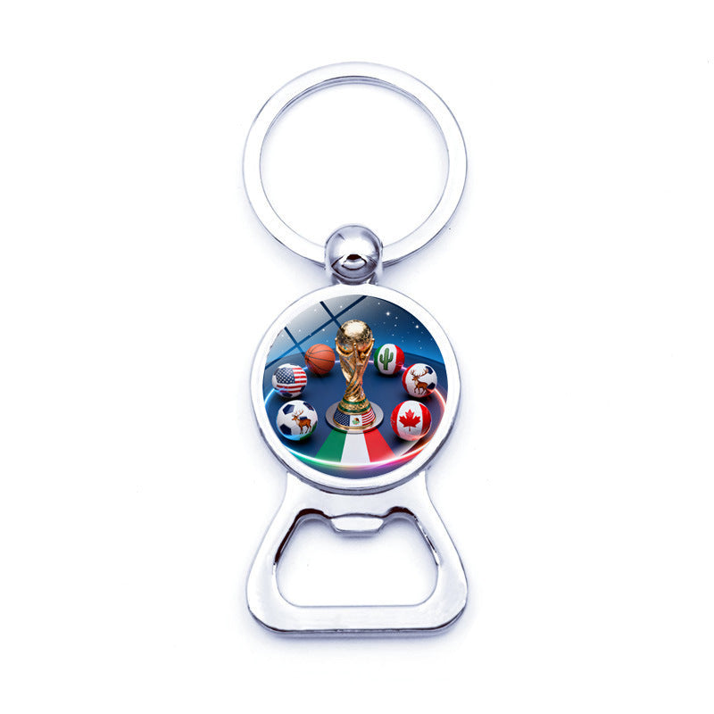Wholesale 2026 FIFA World Cup Bottle Opener Keychain