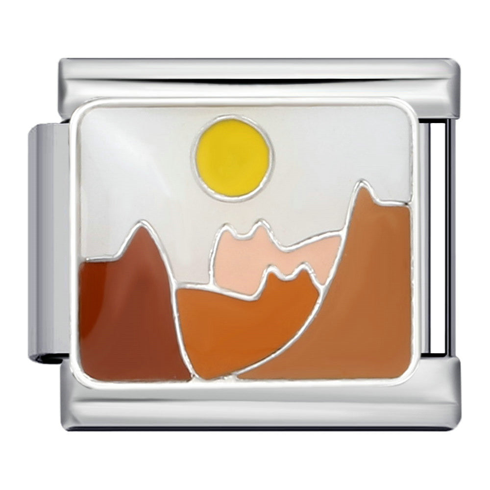 Wholesale Italian Charm Bracelet Gold Plated Oil Drop DIY WeldingStainless Steel Composable Bracelet