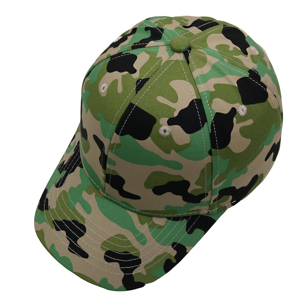 Wholesale Camouflage Baseball Cap Outdoor Tie-dye Pure Cotton Hat ACC-HT-HaiPu017