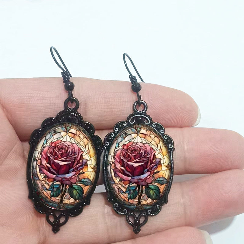 Wholesale Gothic Cross Crow Pendant Necklace,   Jewelry Accessory for Boutique Resale