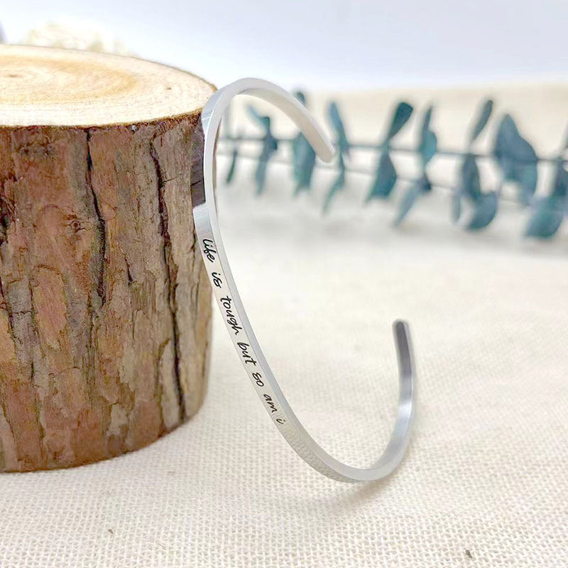 Wholesale Vintage Stainless Steel Bracelets Adjustable Open Bracelet C Bracelet ACC-BT-Yima004