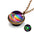 Wholesale Galaxy Nebula Cosmic Luminous Double-Sided Retro Pendant Necklace