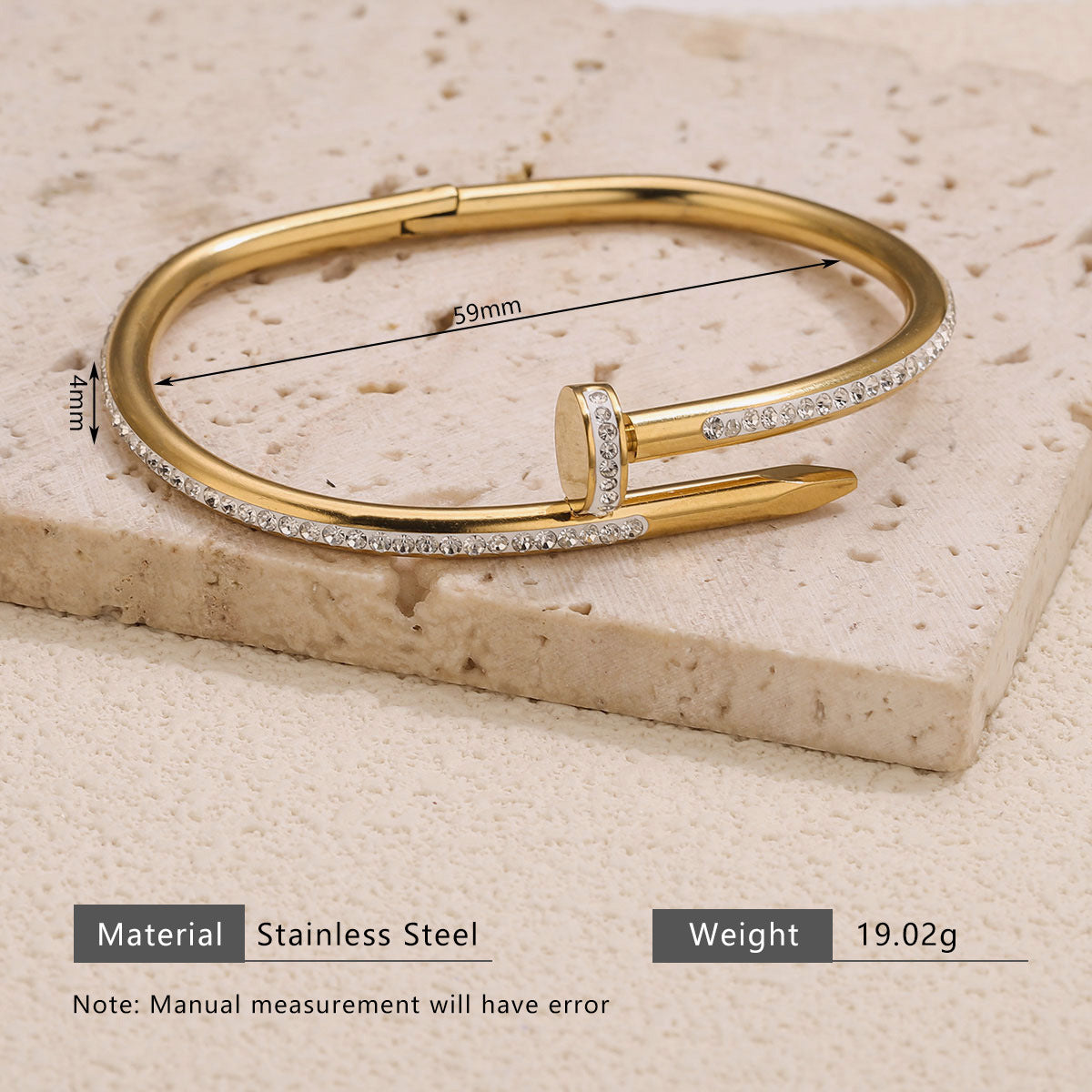 Wholesale Light Luxury  Bracelet for Women 18K Titanium Steel Color Retention