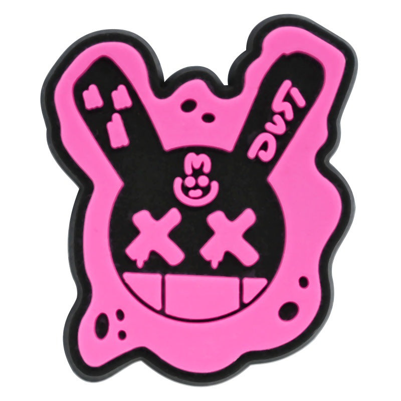 Wholesale Random 100pcs Horror Face Series Shoes Accessories Shoes Charms