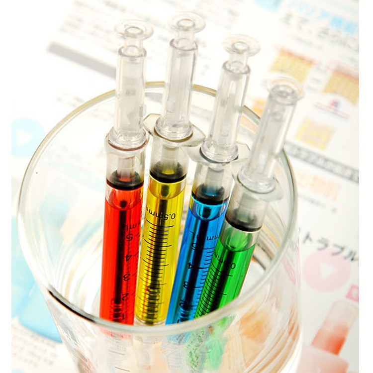 Wholesale Creative syringe pen syringe syringe simulation syringe ball pen