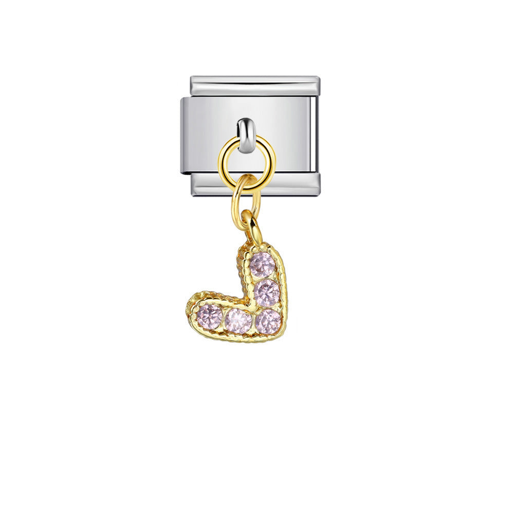 Wholesale Pendant Modular Bracelet Stainless Steel Fashion Accessoryv