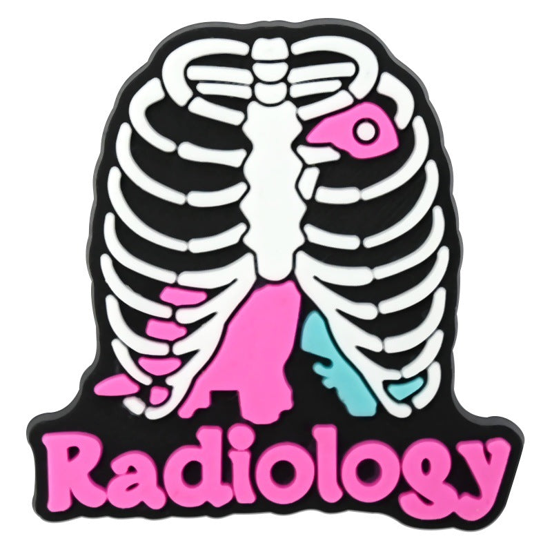 Wholesale Random 100pcs Medical Series Cartoon Shoe Accessories Shoe Charms