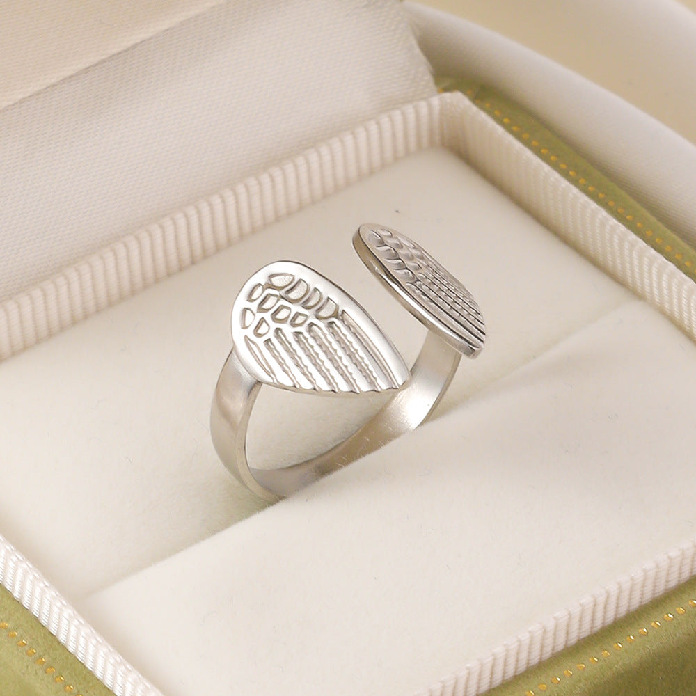Wholesale Stainless Steel Wing Opening Adjustable Rings