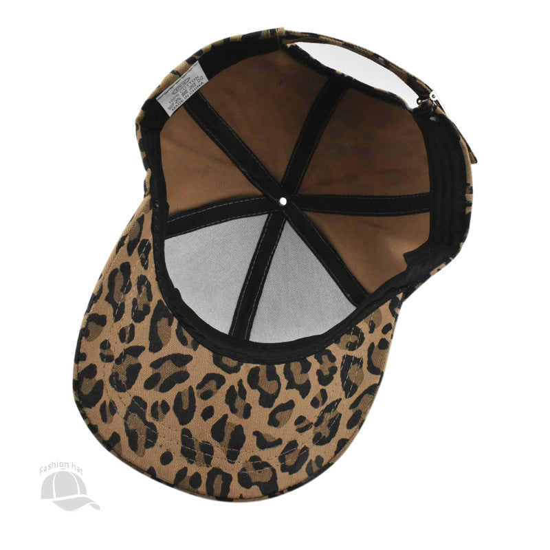 Wholesale Bowler Hat Leopard Print Baseball Cap ACC-HT-DaQi003