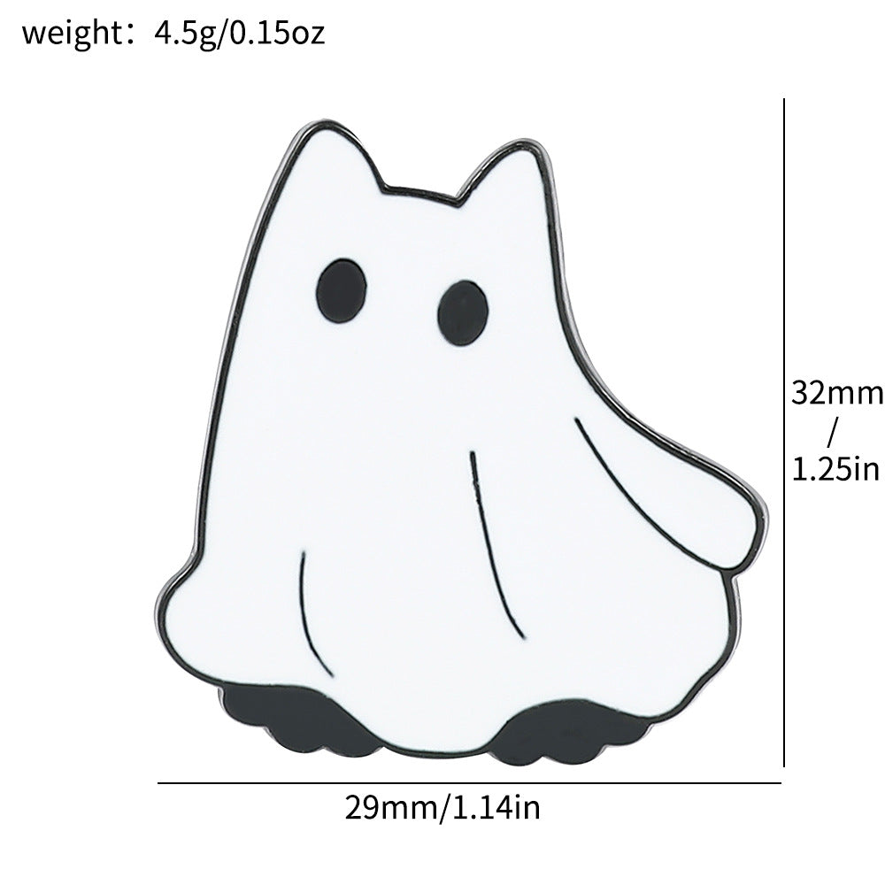Wholesale  Pumpkin Ghost Brooch