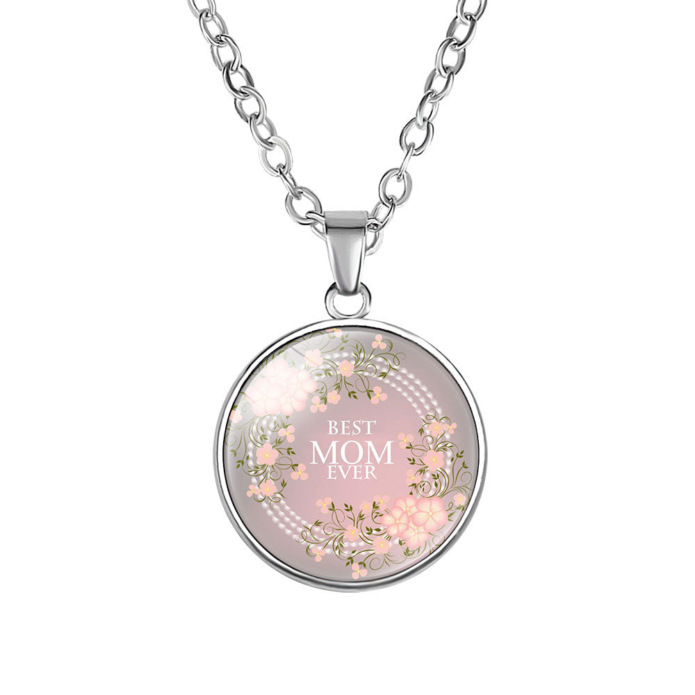Wholesale  accessories MOM love MOM love pendant necklace