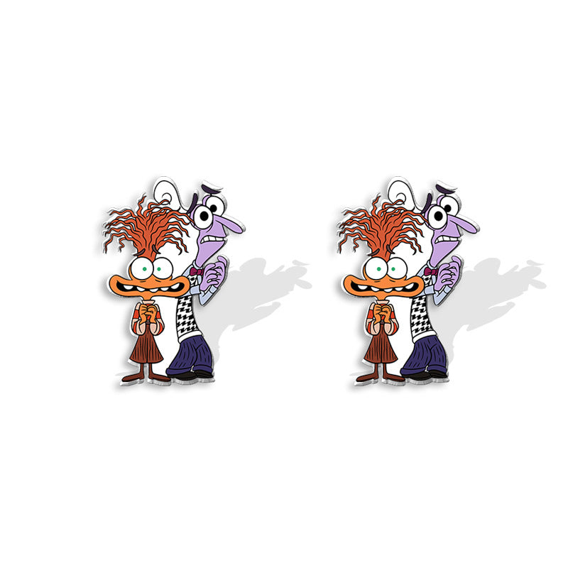 Wholesale Cartoon Cute Acrylic Earrings ACCVIP-ES-XiangLian003