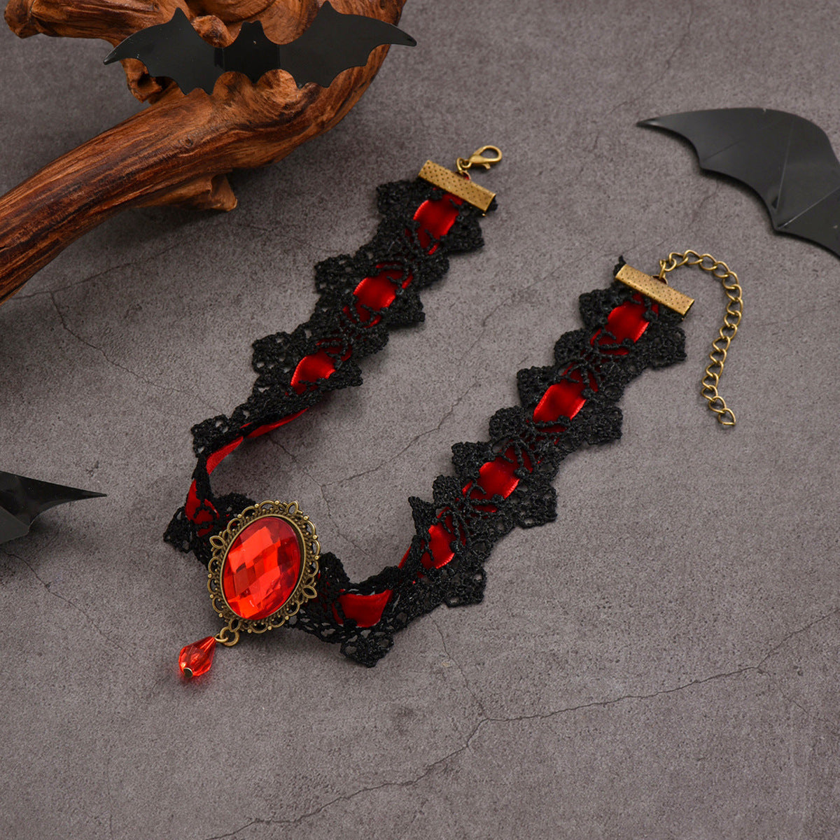 Wholesale  Artificial Gem Choker Necklace