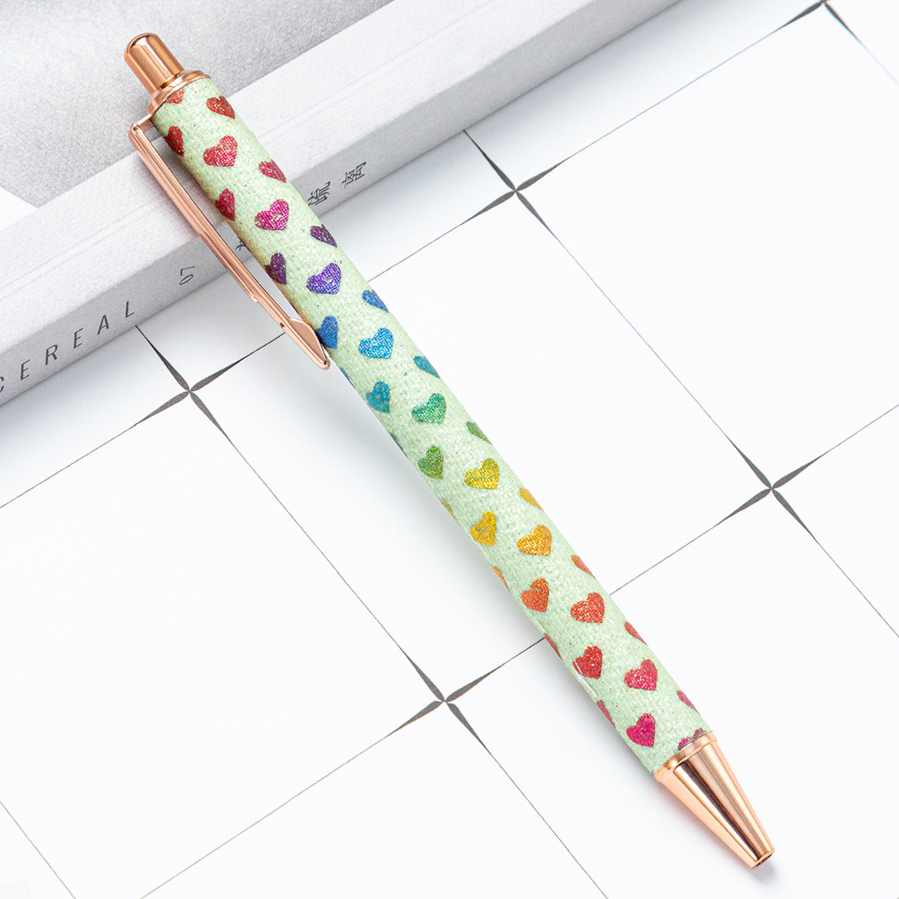 Wholesale Gradient Leopard Metal Ballpoint Pen