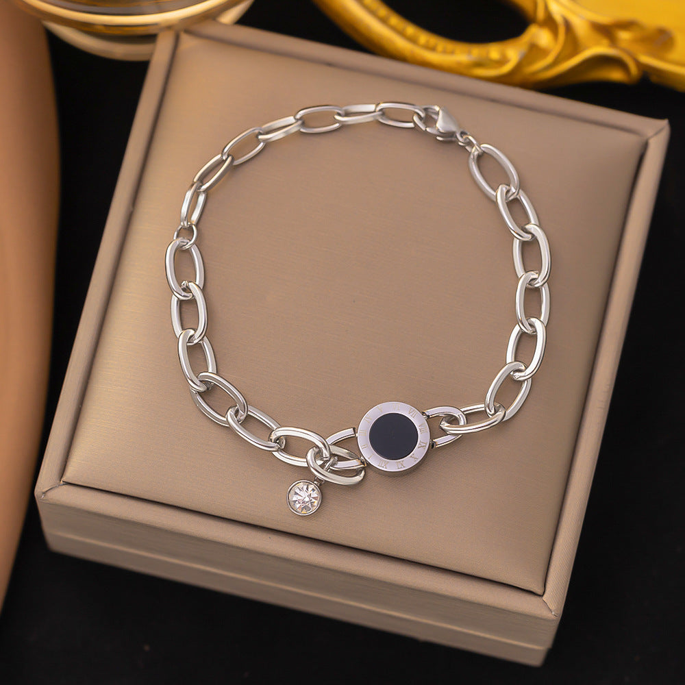 Wholesale Double Layer Titanium Steel Bracelet ACC-BT-QiYun006