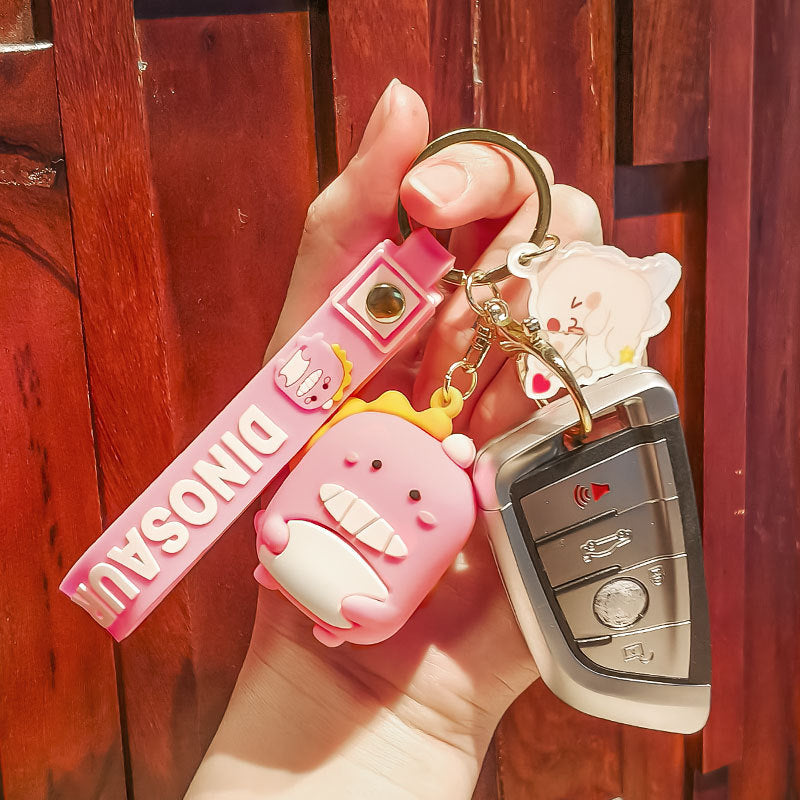 Wholesale Cartoon Dinosaur PVC Keychain ACC-KC-Zhicheng004