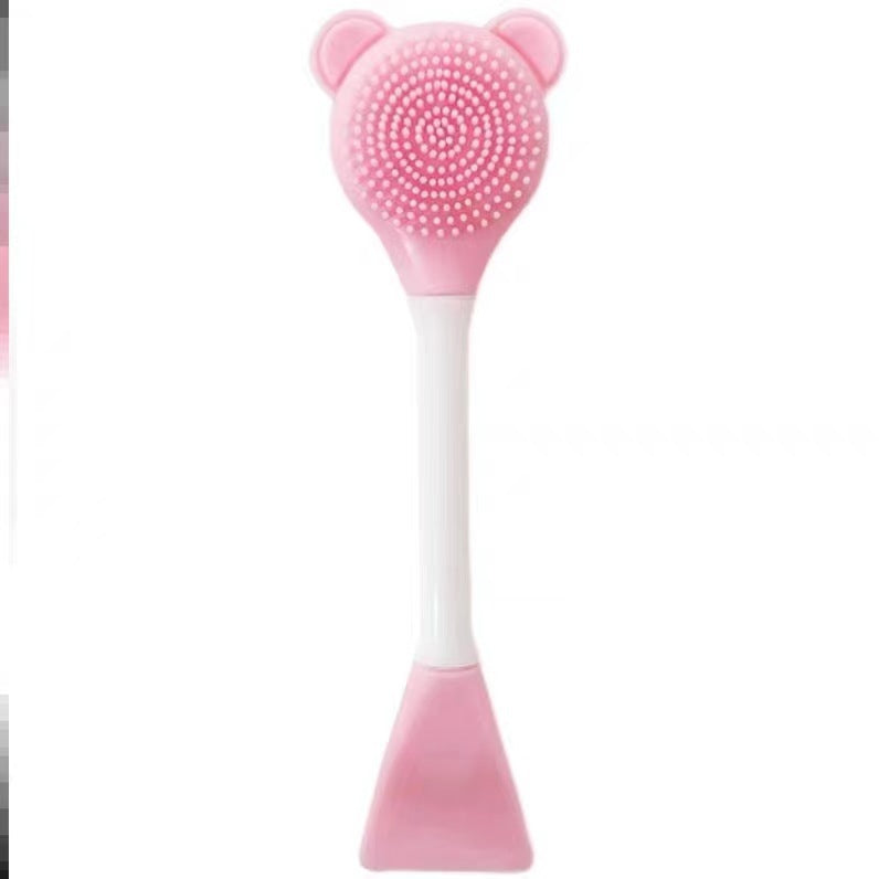 Wholesale Double Head Facial Mask Brush Mud Mask Brush Makeup Brush ACC-MB-Ruij003