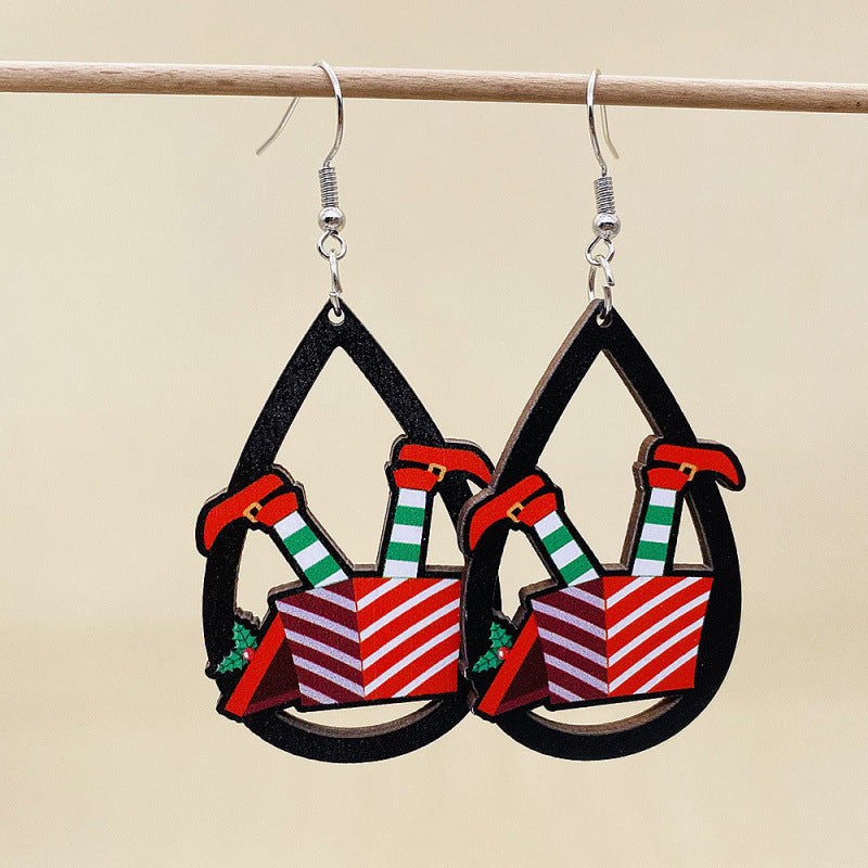 Wholesale Christmas cartoon  series earrings
