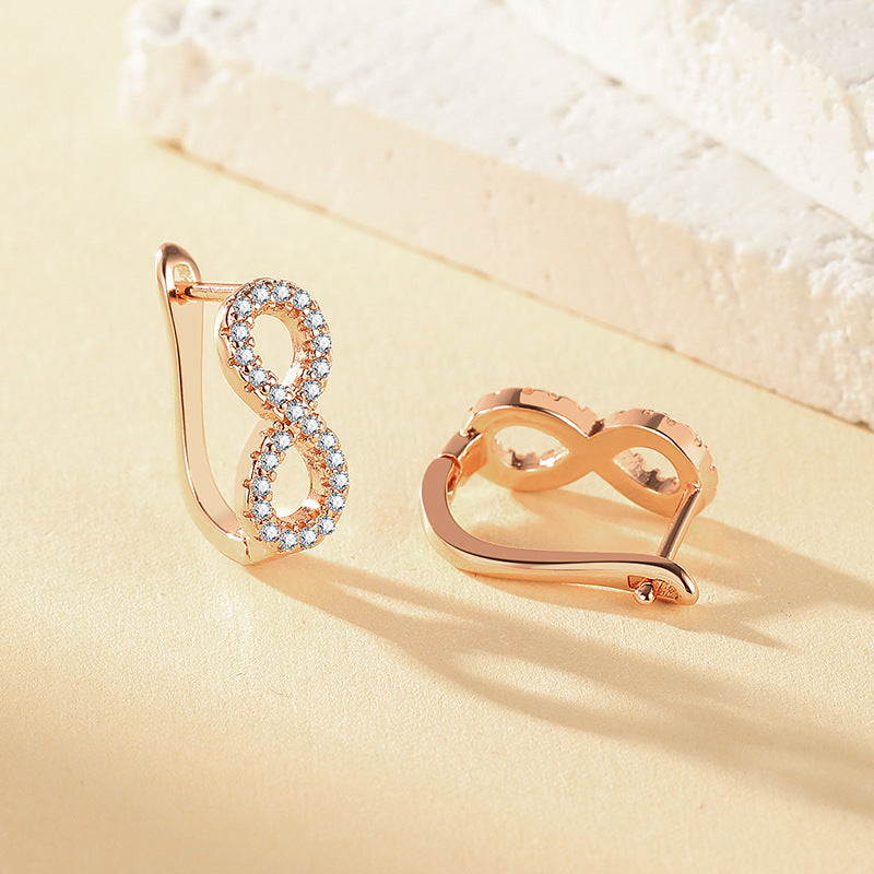 Wholesale Women' s Endless Hoop Earrings
