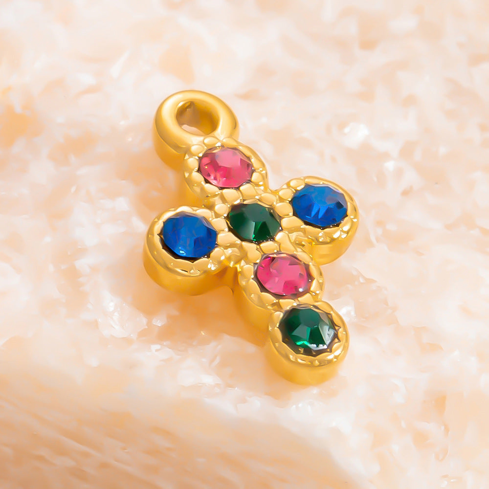 Wholesale Stainless Steel Cross Handmade  Charms