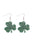 Wholesale St. Patrick's Day Clover Plant Acrylic Earrings