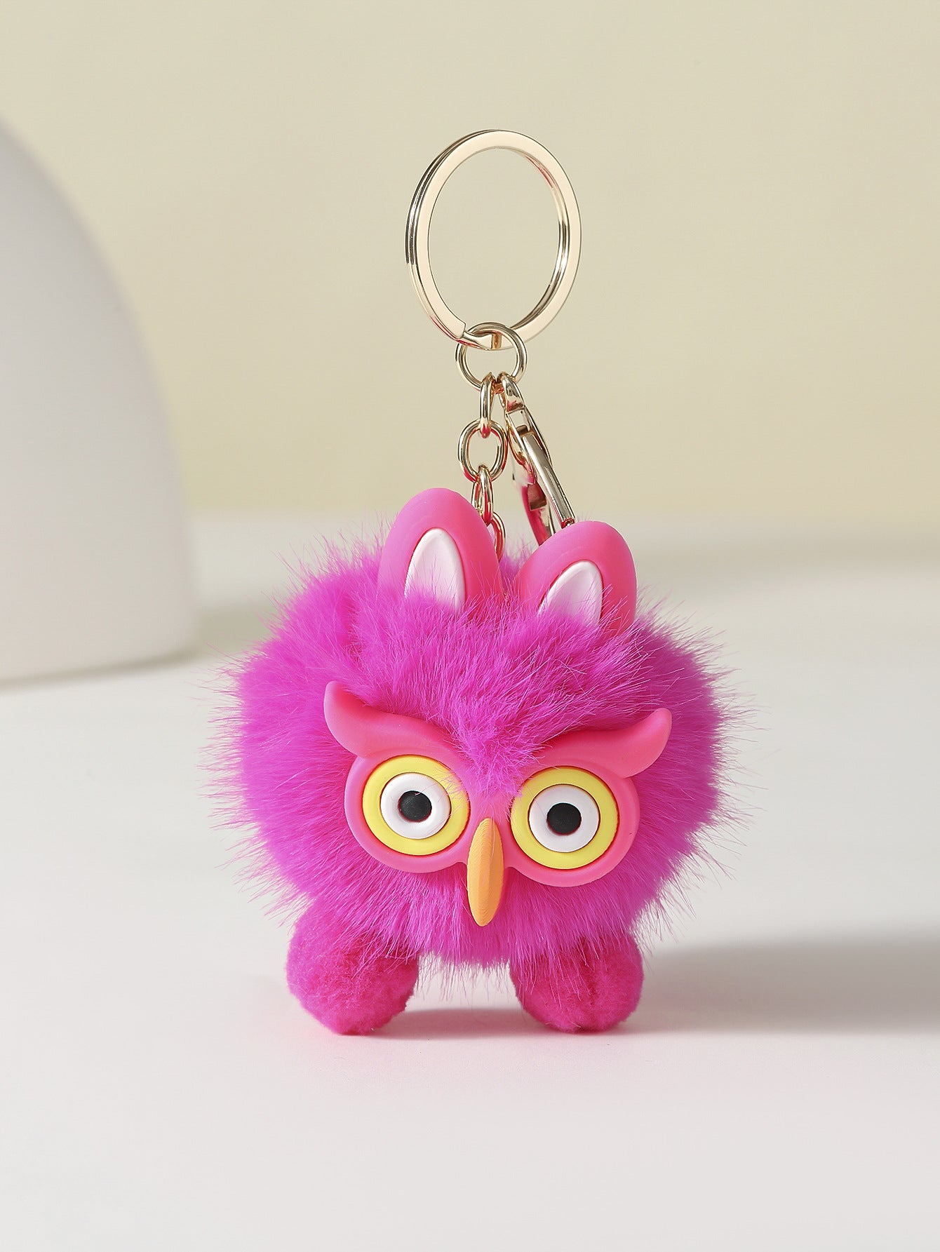 Wholesale Cartoon Plush Owl Keychain Creative Keychain Cute Keychain ACC-KC-RongR022