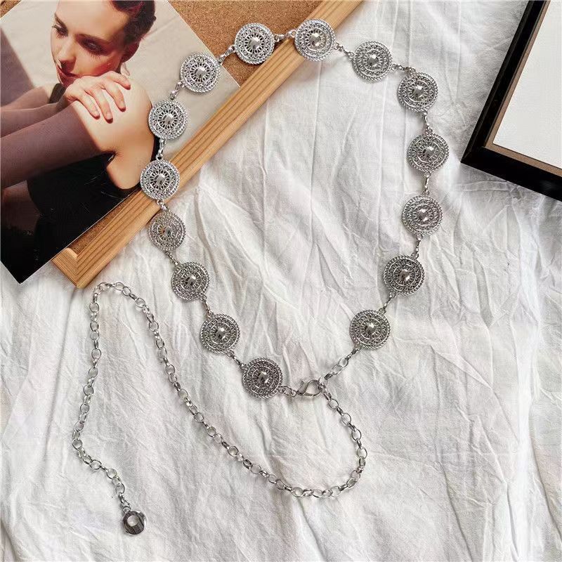 Wholesale  Retro Metal Waist Chain Women's Accessories