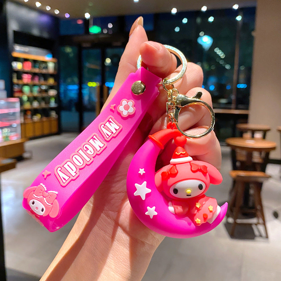 Wholesale Cartoon PVC Soft Glue Cute Keychain ACCVIP-KC-GongZ031