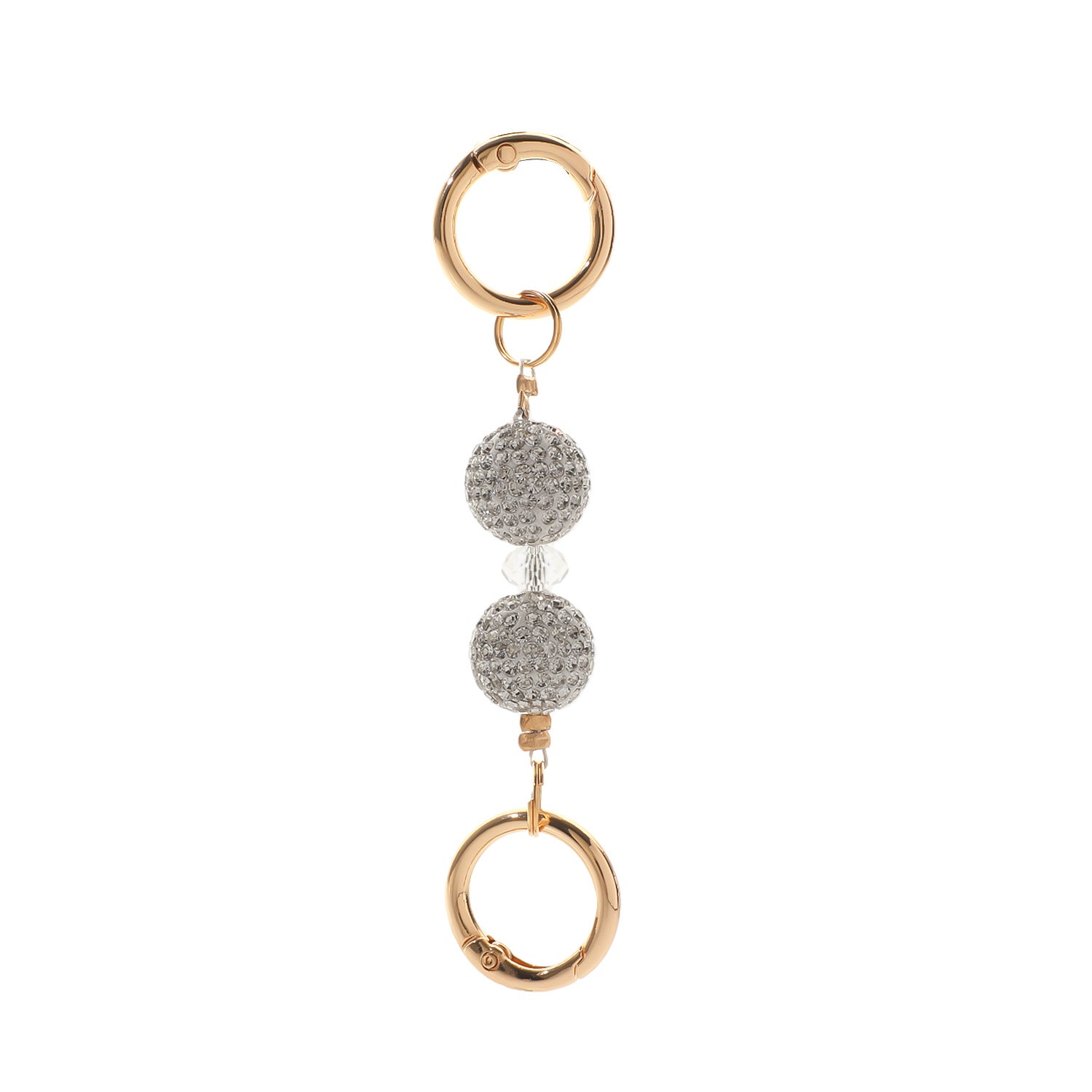 Wholesale Crystal Rhinestone Keychain Bag Charm Chic Handbag Handle Extension Chain Fashion Decorative Purse Pendant Gift Boutique Resale