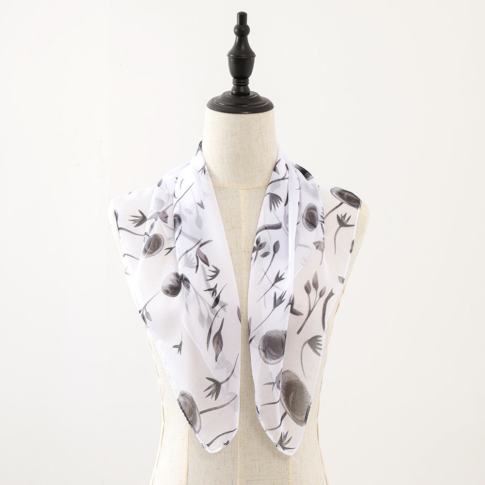 Wholesale Leopard print large square scarf