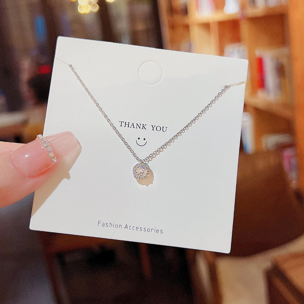 Wholesale Titanium Steel Necklace Star Clavicle Chain Choker Necklace ACC-NE-Xiyue002