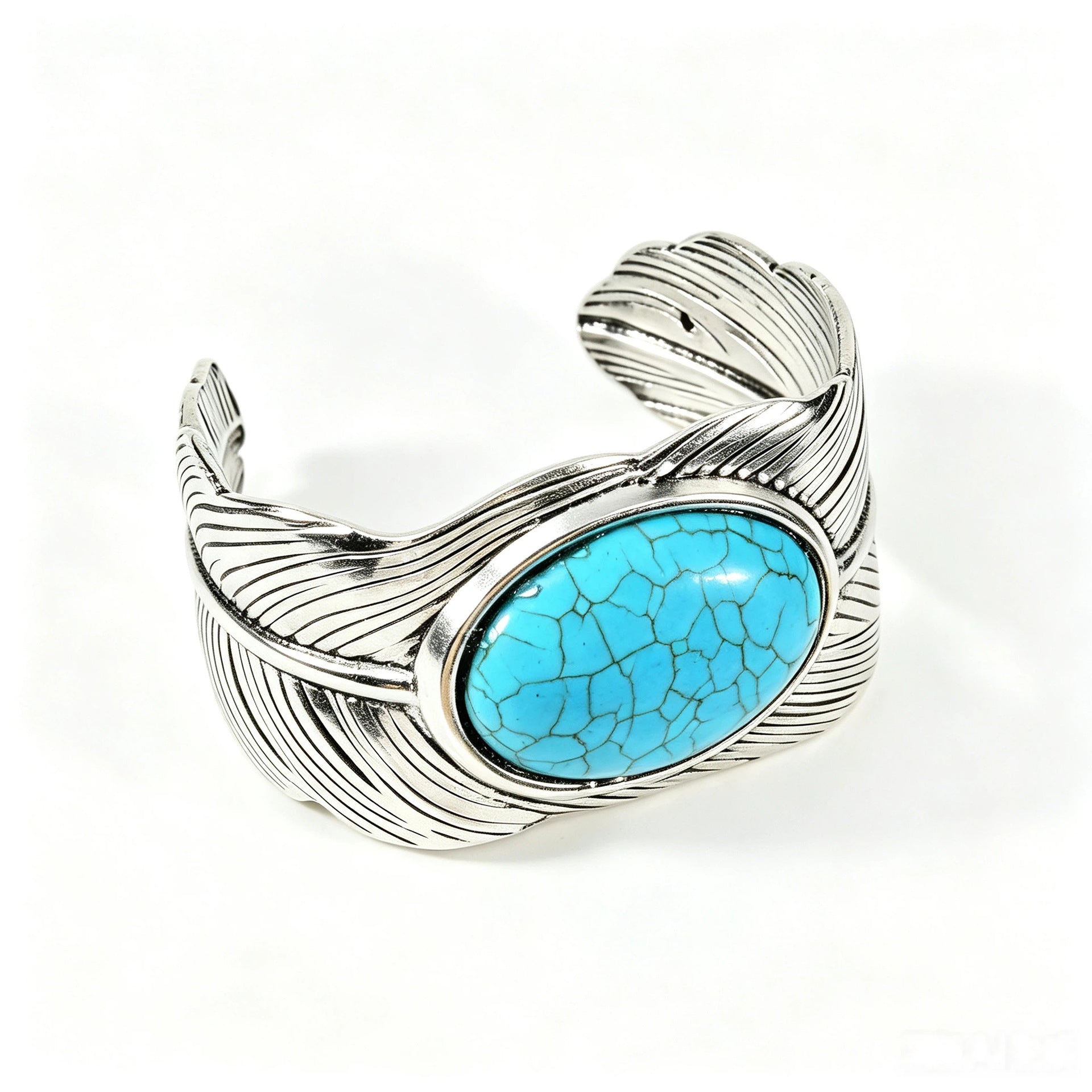 Wholesale Retro Turquoise Jewelry Set Ethnic Style Distressed Earrings Ring Bracelet For Women Gift Resale Accessory