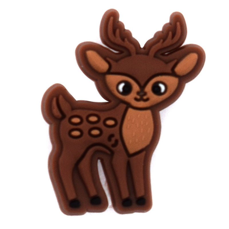 Wholesale Random 100pcs Cute Cartoon Animal Series Shoes Accessories Shoes Charms