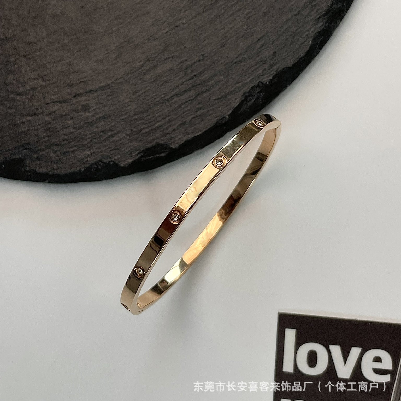 Wholesale Non-fading Titanium Steel Nail Bracelet ACC-BT-XKL002