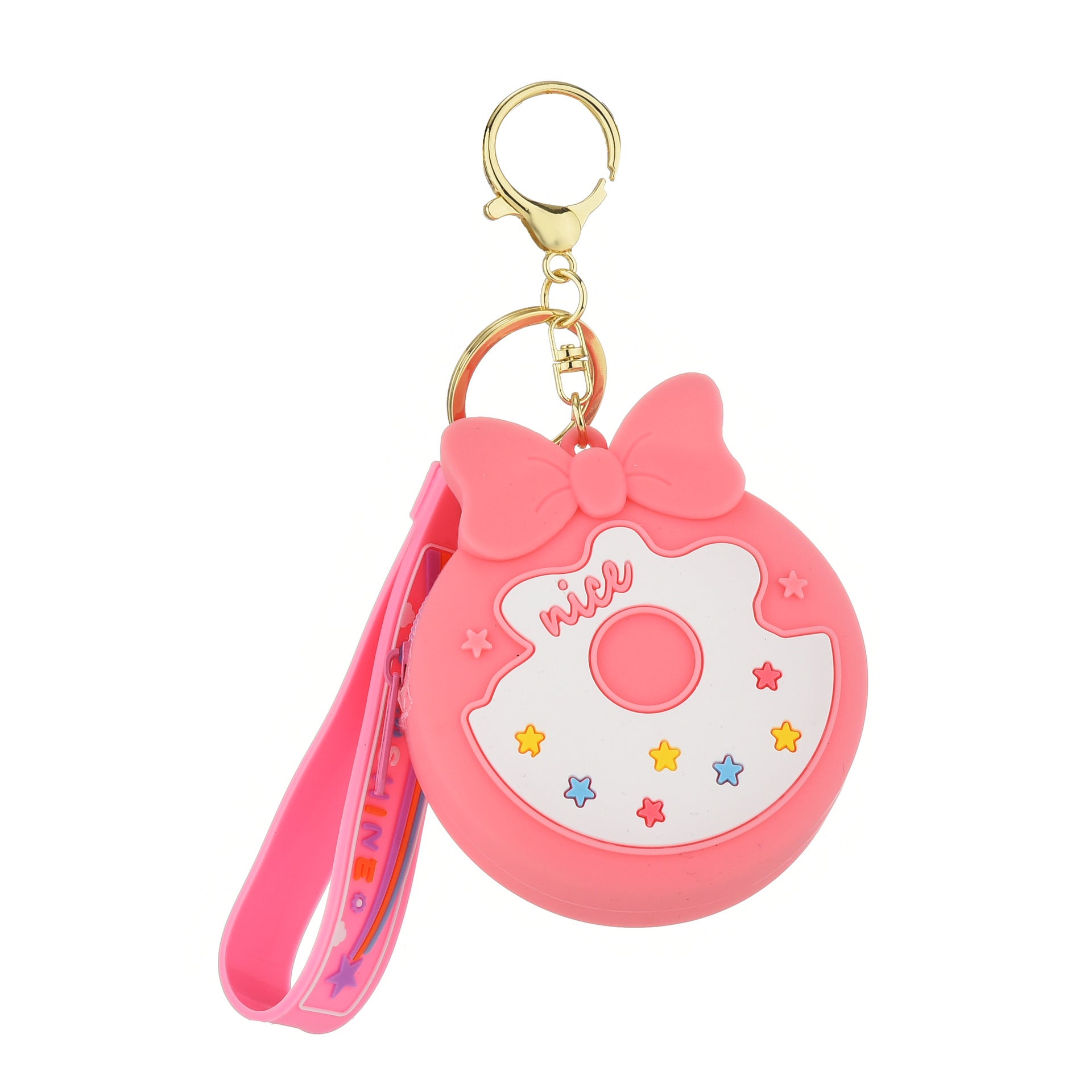 Wholesale Cartoon Cute Macaron Coin Wallet Keychain Lanyard Keychain ACC-KC-YanG009