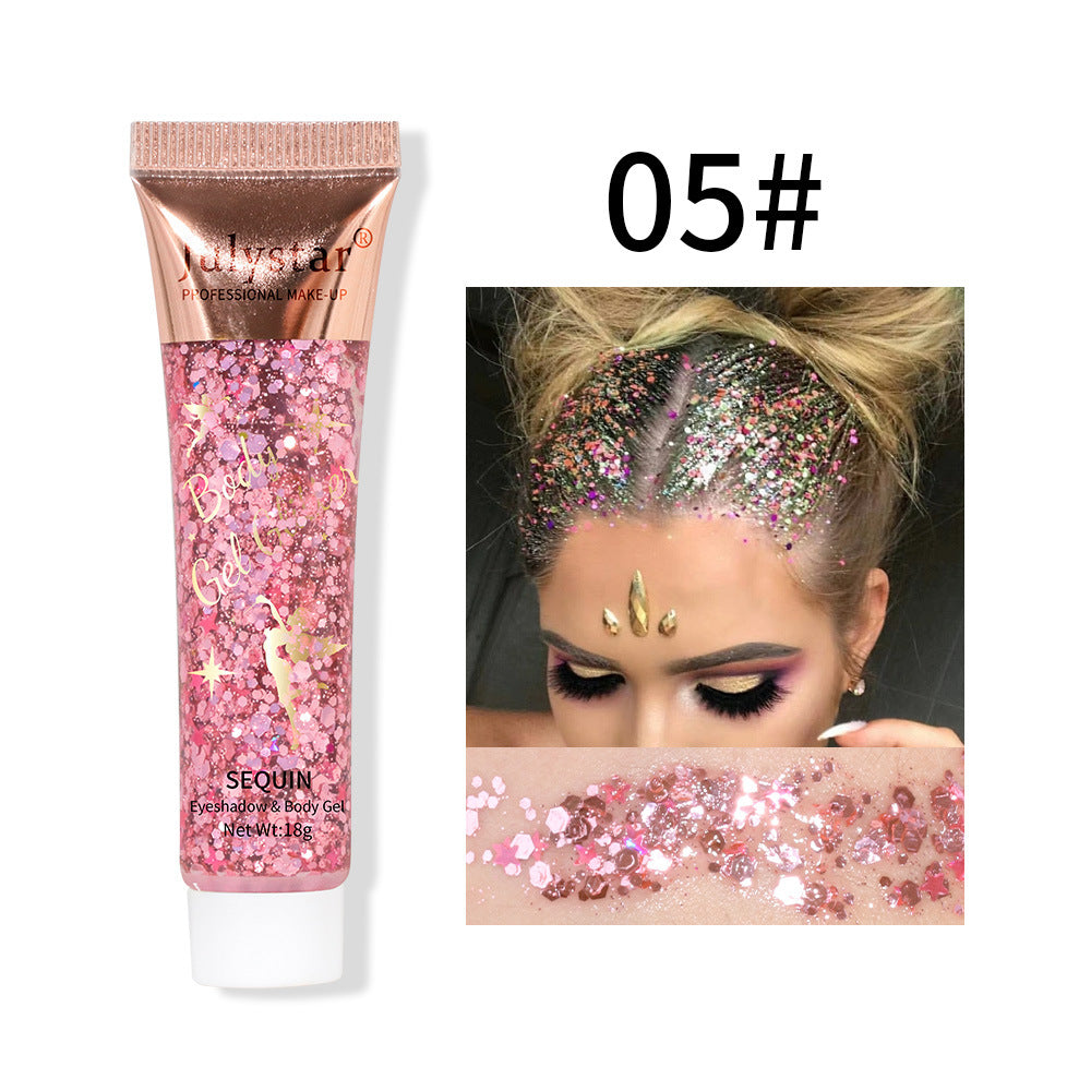 Wholesale Makeup Mermaid Scale Gel Glitter Eyeshadow ACC-EW-Meika003