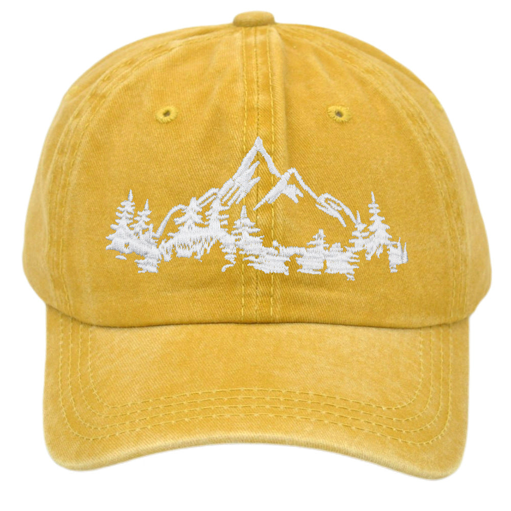 Wholesale Embroidered Mountain Forest Baseball Cap Peaked Cap ACC-HT-PeiNi002