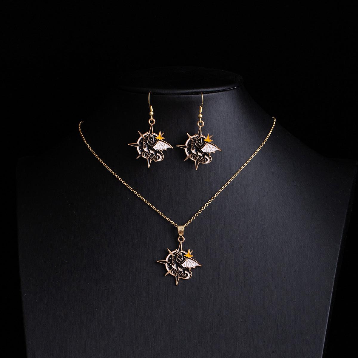 Wholesale Gothic  cartoon ghost earrings skull jewelry