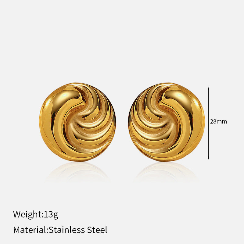 Wholesale  luxury multi-style stainless steel earrings